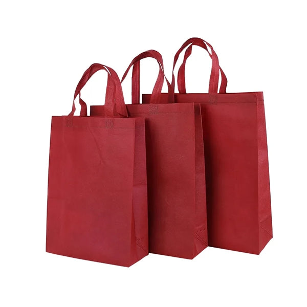 Non-Woven Vertical Foldable Tote Bags with Long Handle