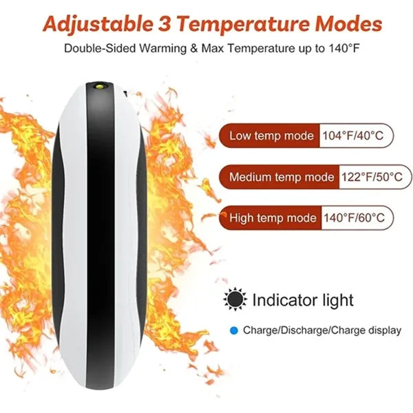 Rechargeable Portable Electric Pocket Hand Warmers Heater