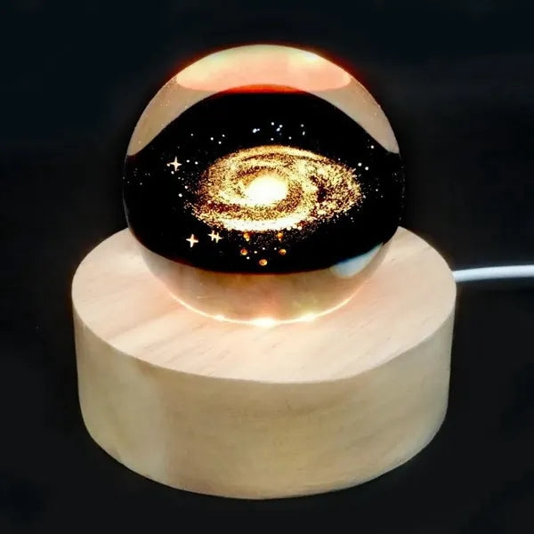 3D Luminous Crystal Ball
