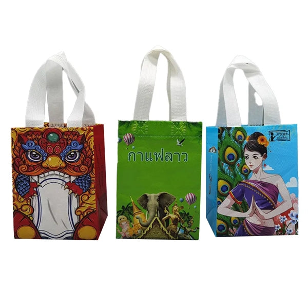 Full Color Insulated Tote Bag 5.1"x7"x3.1"