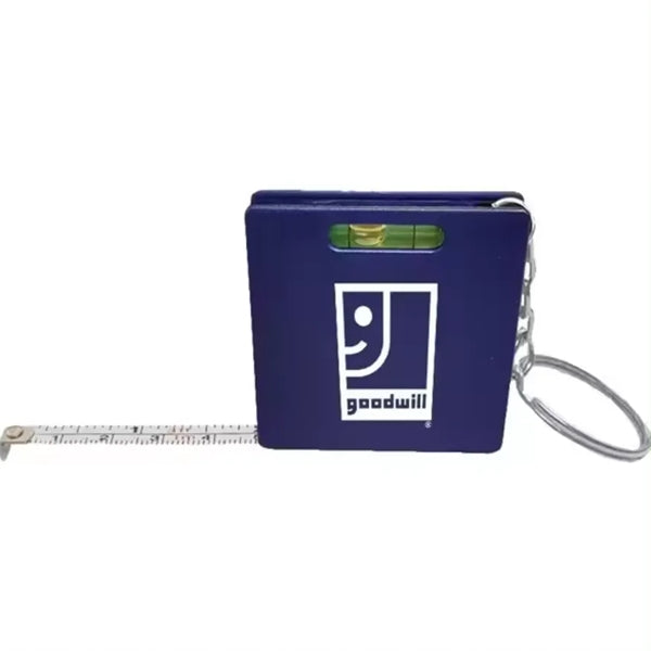 Square Tape Measure With Level