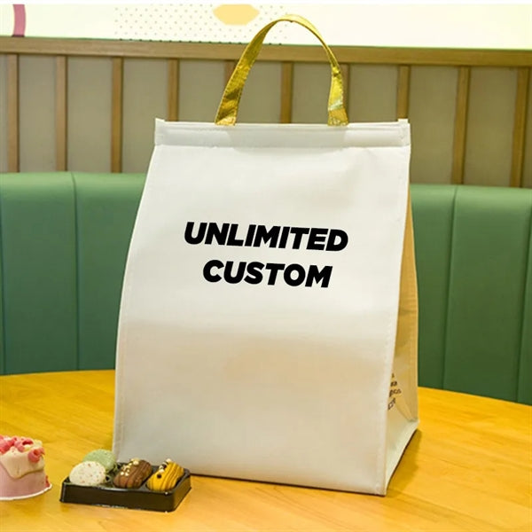 Collapsible Cooler Foldable Food Cake Insulated Tote Bags
