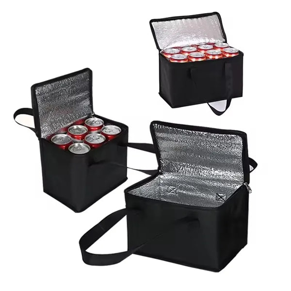 Heathered Non-Woven Cooler Lunch Bag