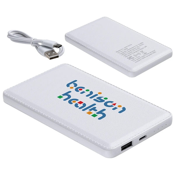 Sovereign 4000mAh Wireless Charging Power Bank with Recycled