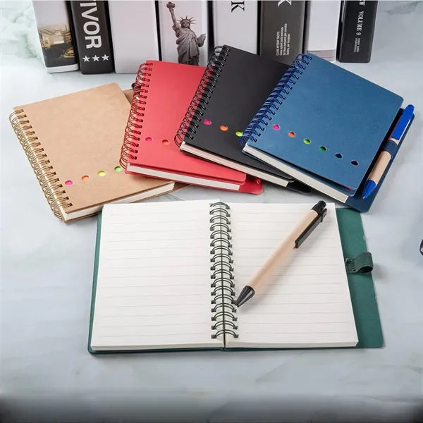 Spiral Notebook With Pen