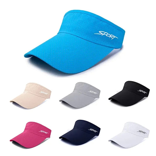 Summer sports golf running visor for adult outdoor quick dry