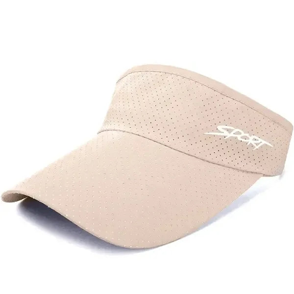 Summer sports golf running visor for adult outdoor quick dry