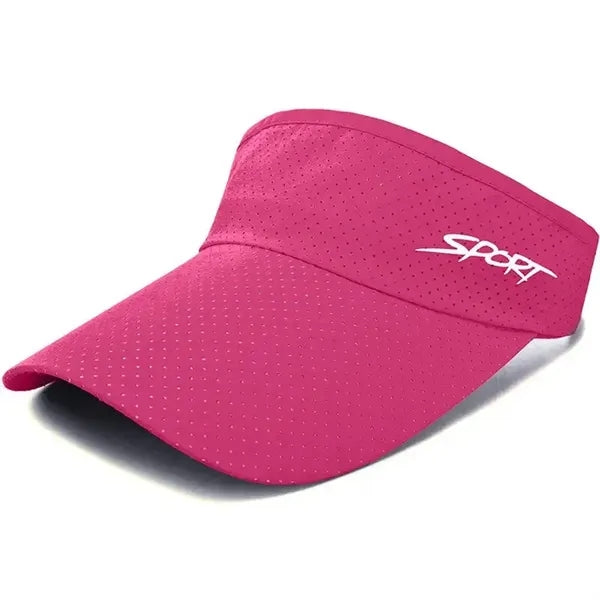 Summer sports golf running visor for adult outdoor quick dry