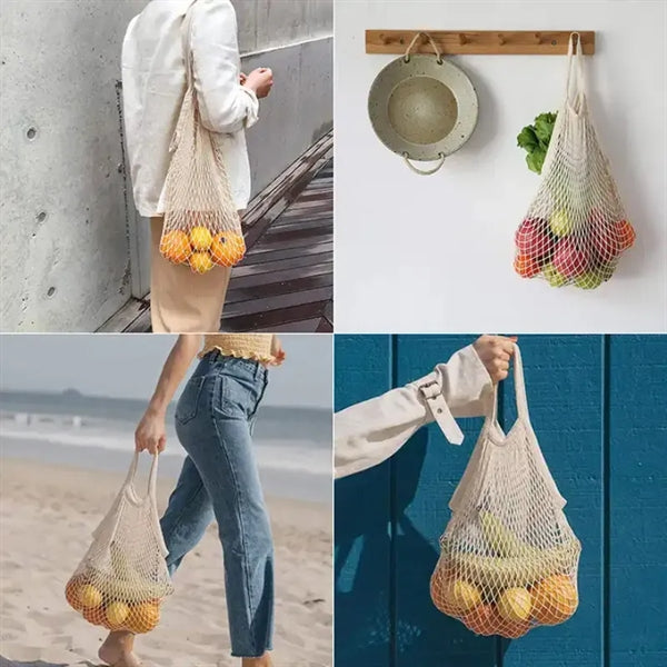 Cotton Net Grocery Bag
