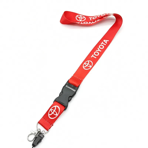 Silkscreen Lanyards, Flat Ribbed Polyester