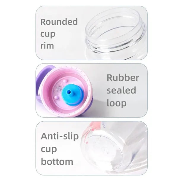 16 Oz. Children's Water Cup, Portable Sports Bottle