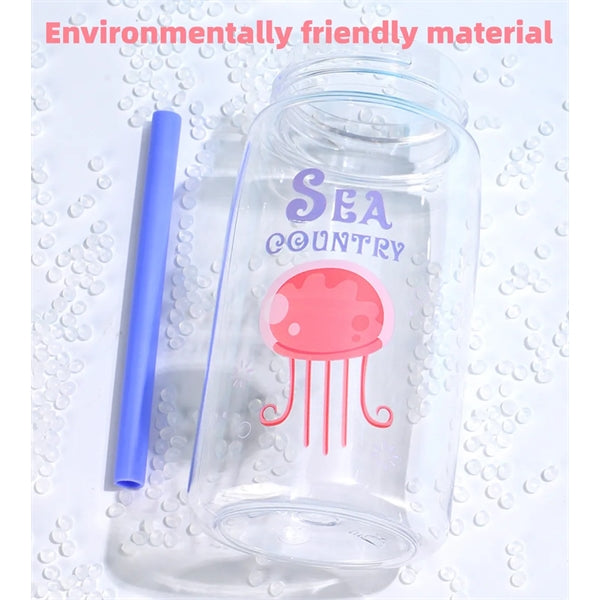 16 Oz. Children's Water Cup, Portable Sports Bottle