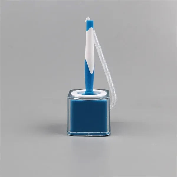 Desktop Ballpoint Pen w/Cube Base