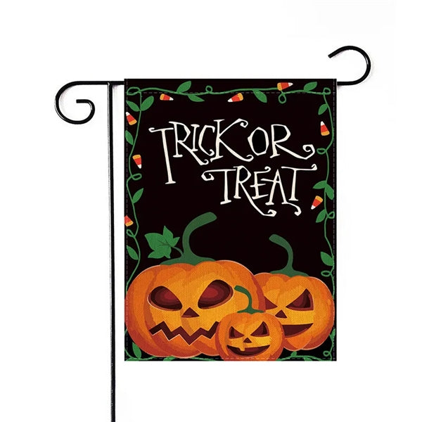 Double Sided Decorative Halloween Garden Flag(No Including F