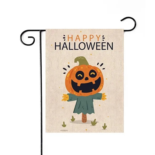 Double Sided Decorative Halloween Garden Flag(No Including F