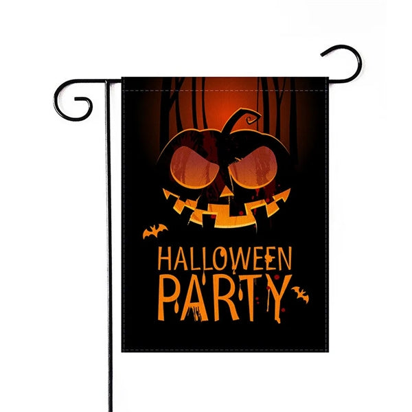 Double Sided Decorative Halloween Garden Flag(No Including F