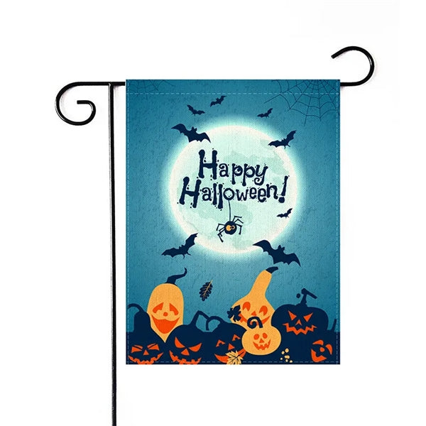 Double Sided Decorative Halloween Garden Flag(No Including F