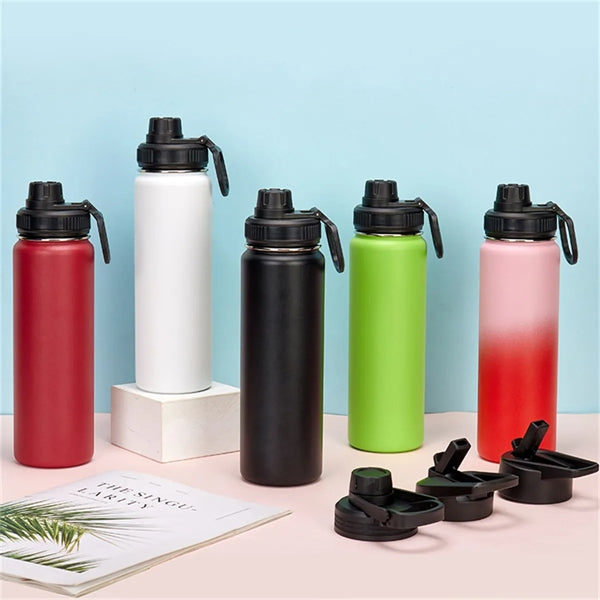Vacuum-Insulated Stainless-Steel Water Bottle