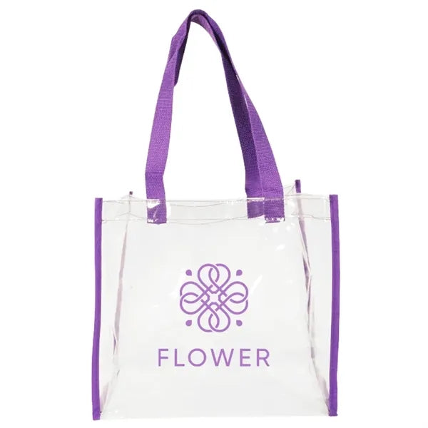Coronado Clear Open Top Tote