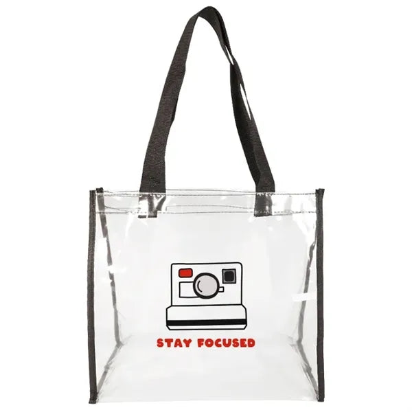 Coronado Clear Open Top Tote