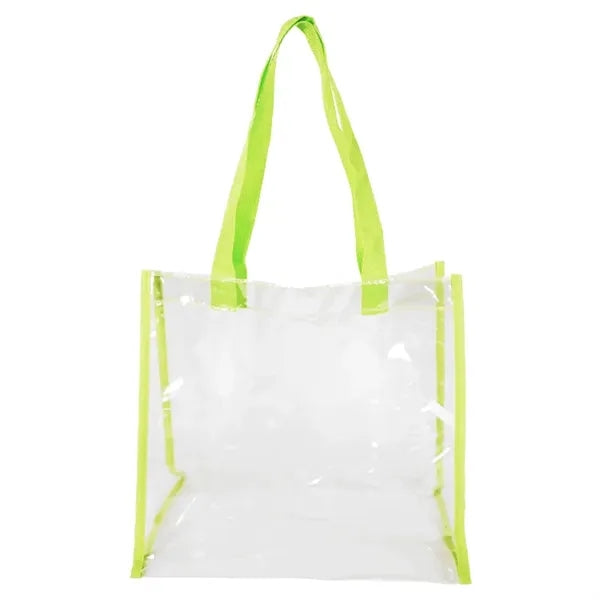 Coronado Clear Open Top Tote