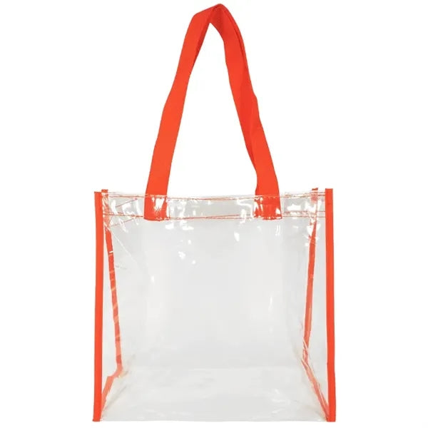 Coronado Clear Open Top Tote
