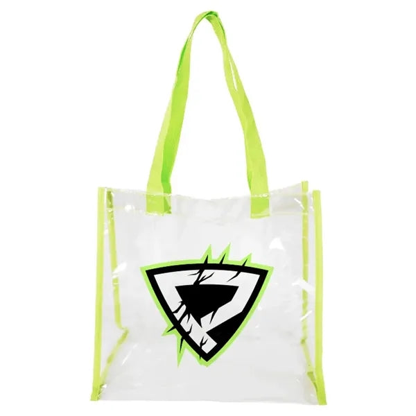 Coronado Clear Open Top Tote