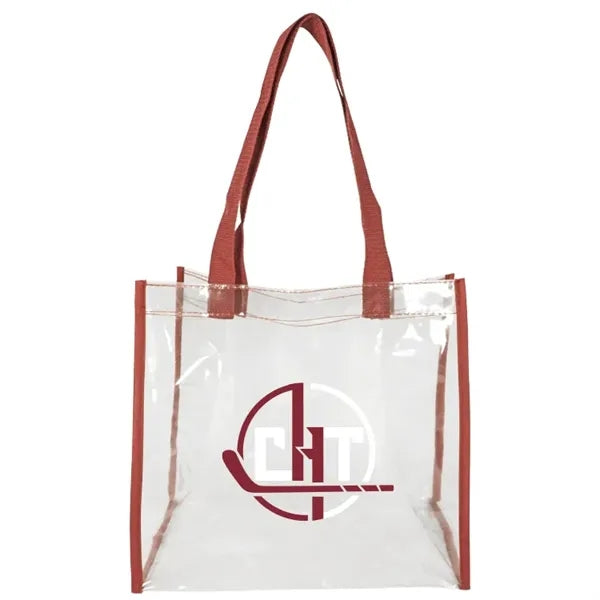 Coronado Clear Open Top Tote