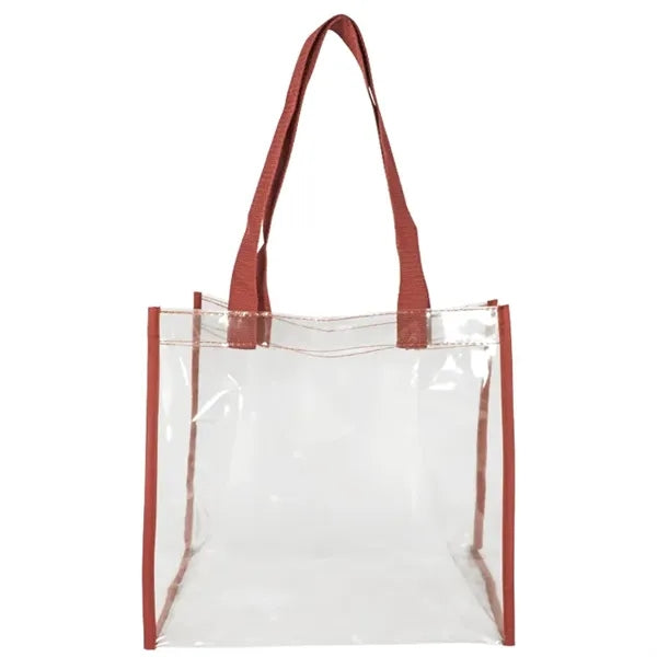 Coronado Clear Open Top Tote