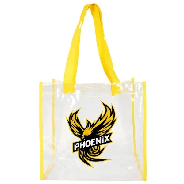 Coronado Clear Open Top Tote