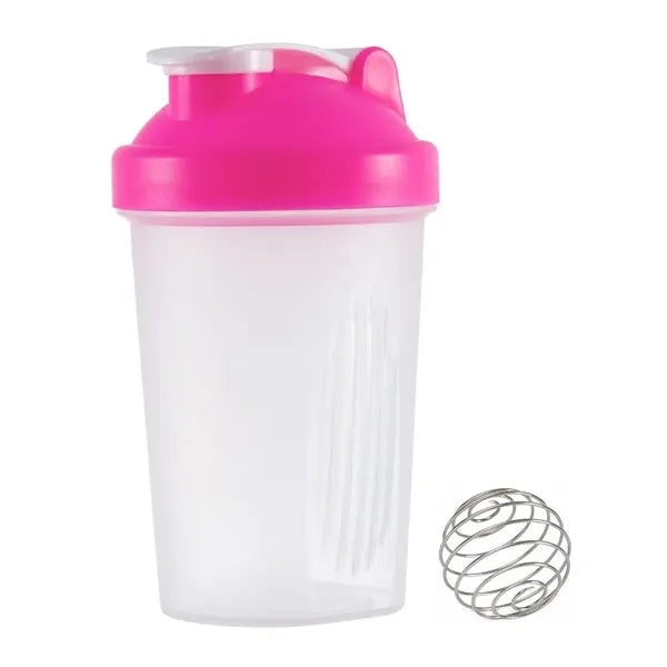 Plastic Mix and Shake Sports Water Bottle
