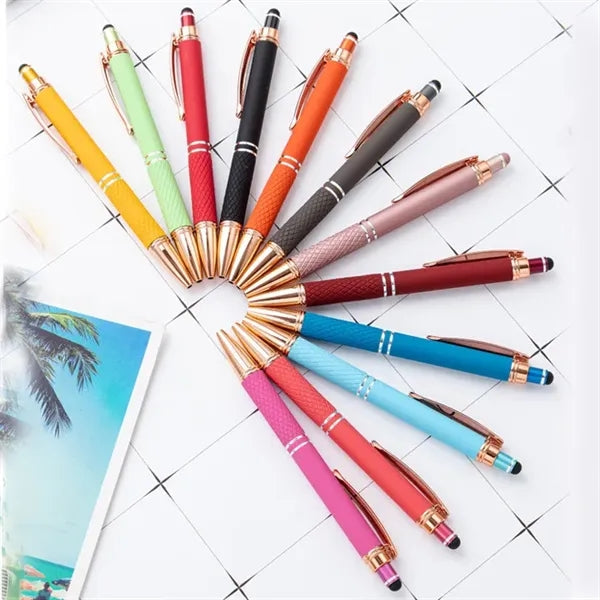 Rose Gold Classic Pen With Stylus