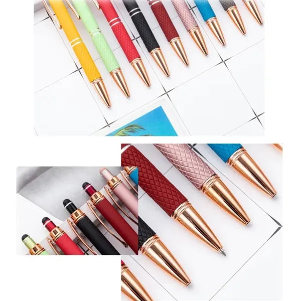 Rose Gold Classic Pen With Stylus