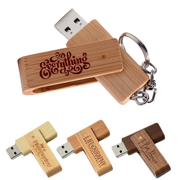 Bamboo USB 2.0 Flash Drive Memory Stick