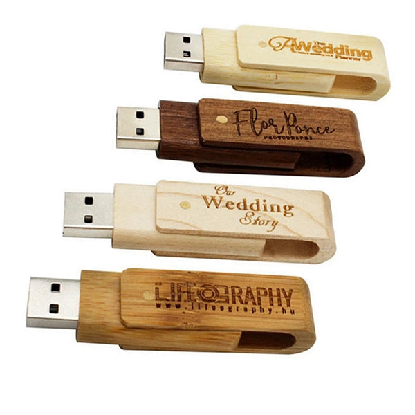 Bamboo USB 2.0 Flash Drive Memory Stick