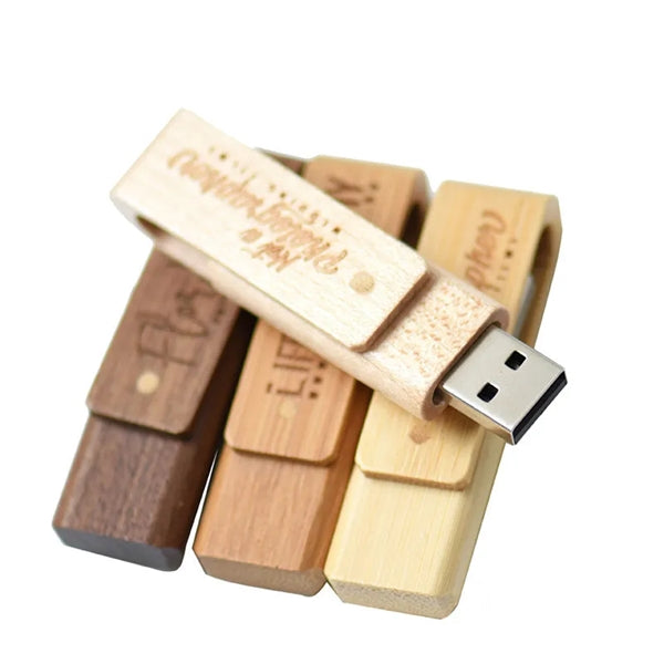 Bamboo USB 2.0 Flash Drive Memory Stick