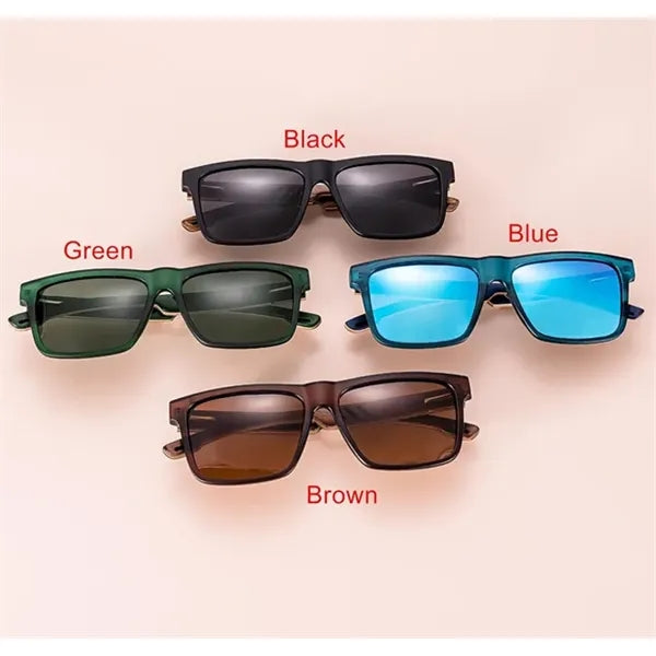 Polarized Bamboo Sunglasses