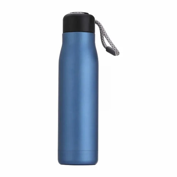 18oz Double Stainless Steel Sports Bottle with Cord