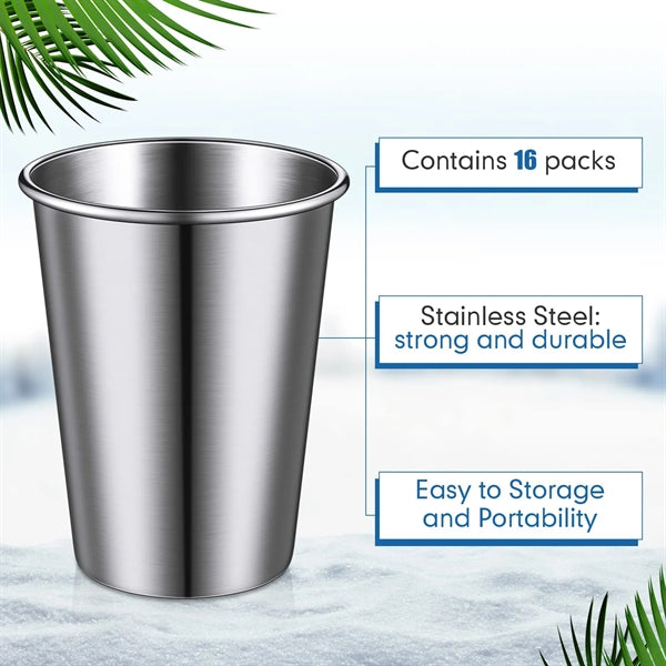 Tumbler Metal Cups Shatterproof Drinking Glasses