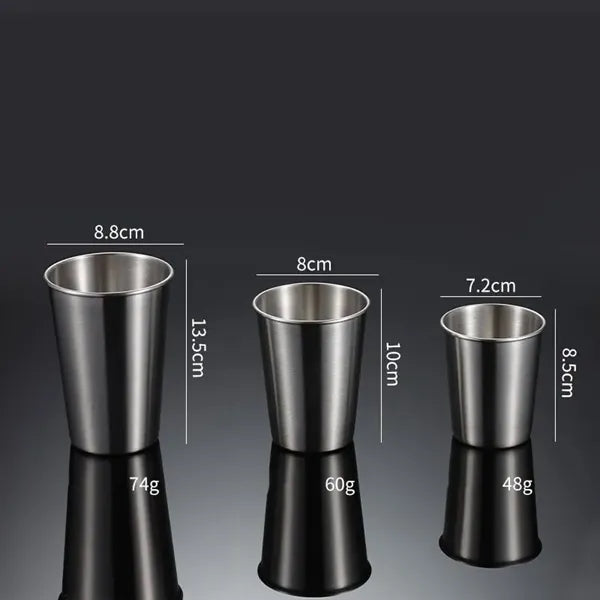 Tumbler Metal Cups Shatterproof Drinking Glasses
