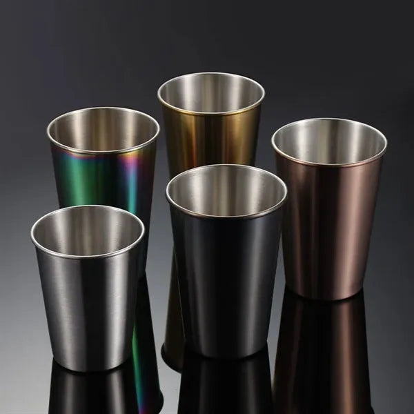 Tumbler Metal Cups Shatterproof Drinking Glasses