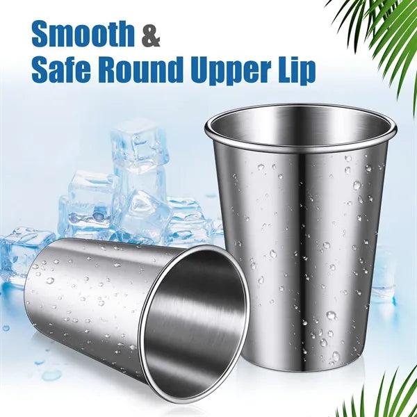 Tumbler Metal Cups Shatterproof Drinking Glasses