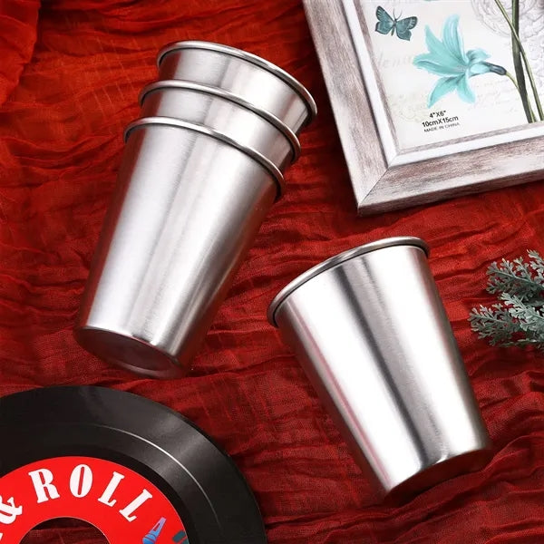 Tumbler Metal Cups Shatterproof Drinking Glasses