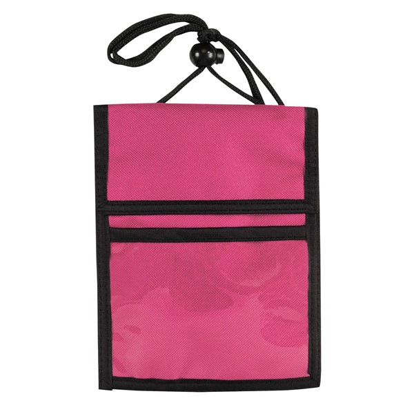 Multi Pocket Badge Holder/Passport Pouch