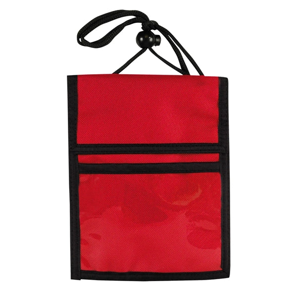 Multi Pocket Badge Holder/Passport Pouch