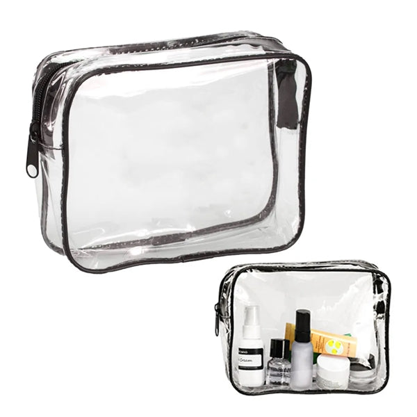 Clear Travel Cosmetic Bag