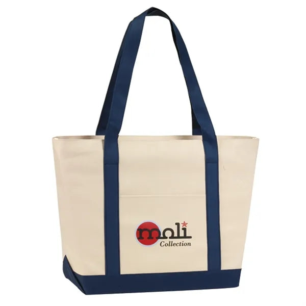 Two-Tone Carry-All Tote Bag