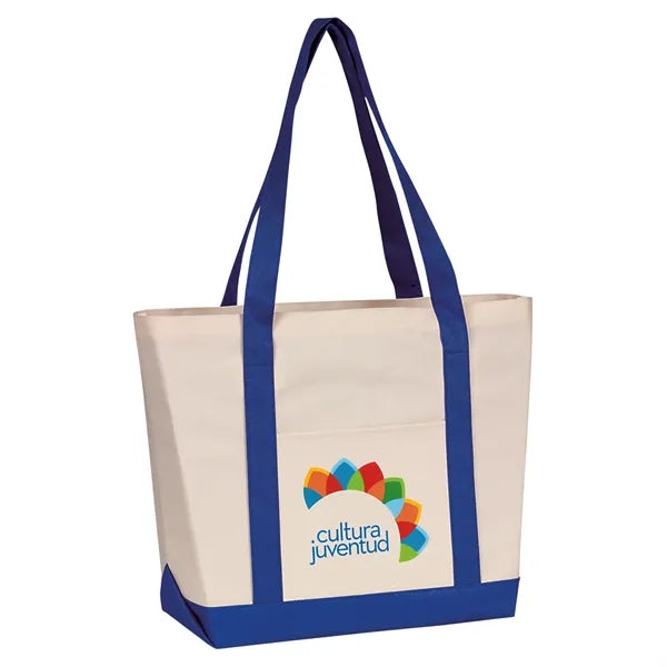 Two-Tone Carry-All Tote Bag