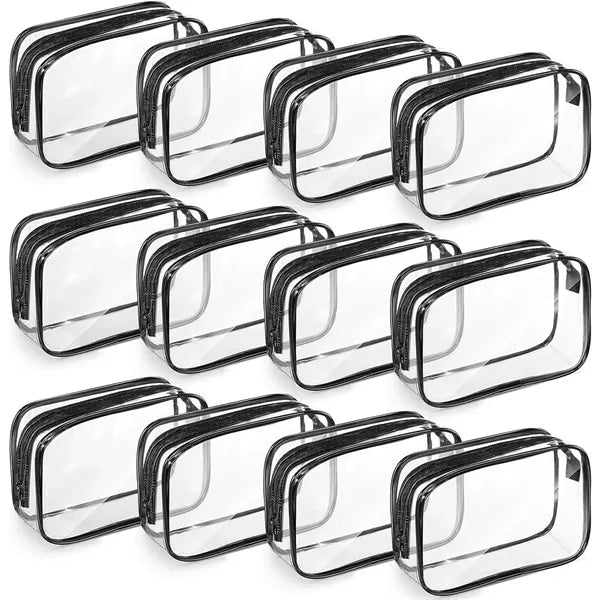 Clear Travel Cosmetic Bag