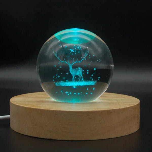 LED Colorful Crystal Ball